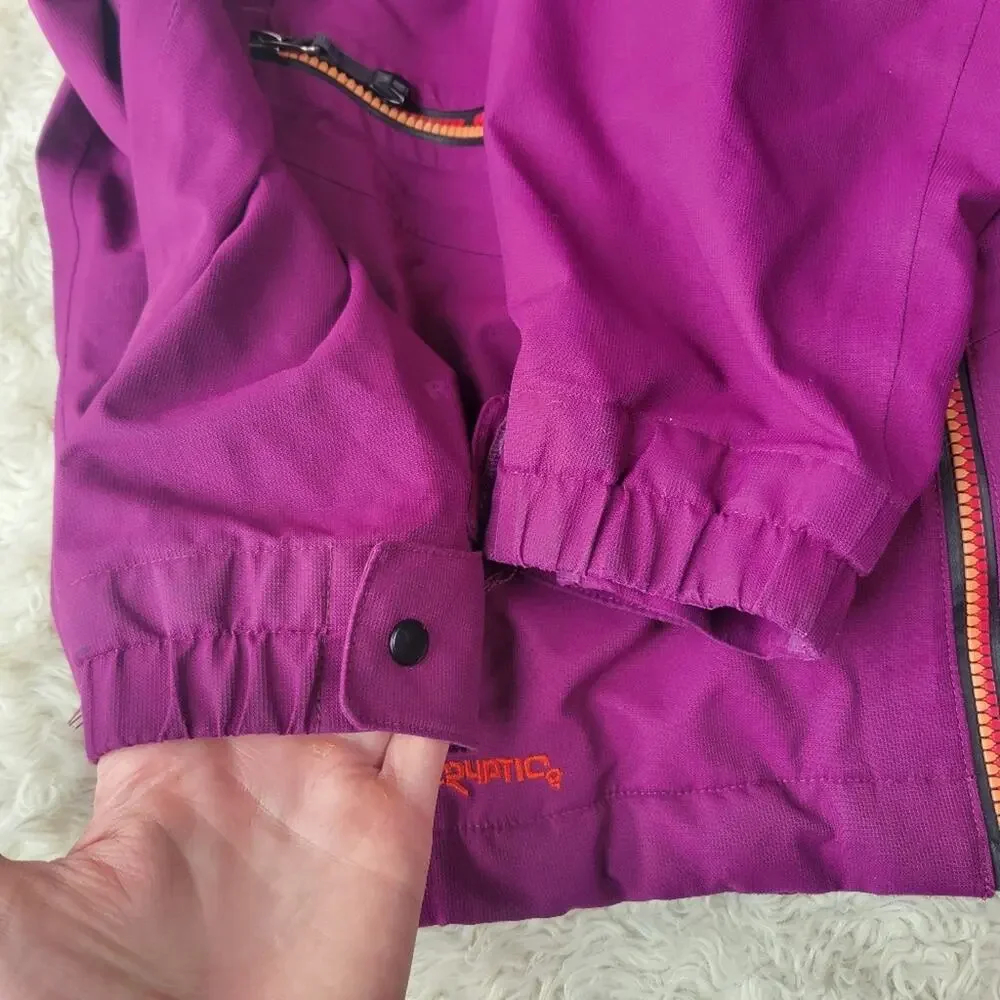 The North Face Cryptic Recco Waterproof Jacket Purple Mens Medium